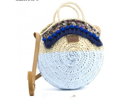 BOLSO REDONDO GRANDE TIRA CRYSTAL TATIANA
